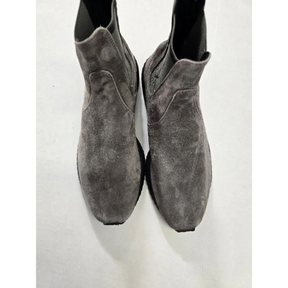 RLX Ralph Lauren Boots Grey Excellent Suede Vibram Sole